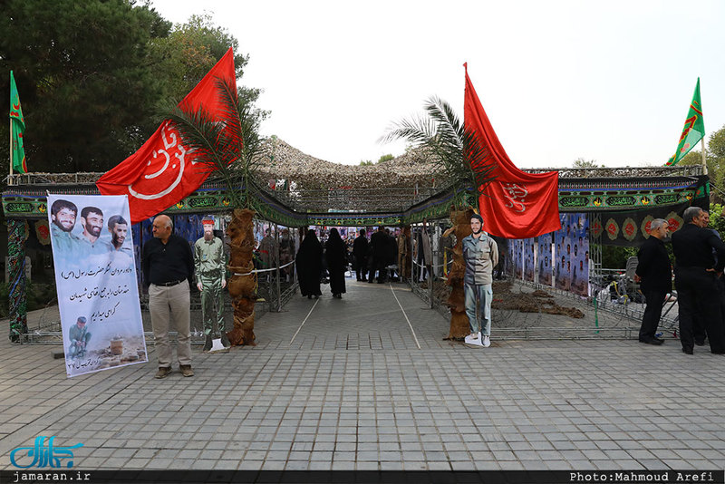 عزاداری تاسوعا حسینی هیات گردان تخریب و گردانهای لشکر 27 محمد رسول الله(ص)