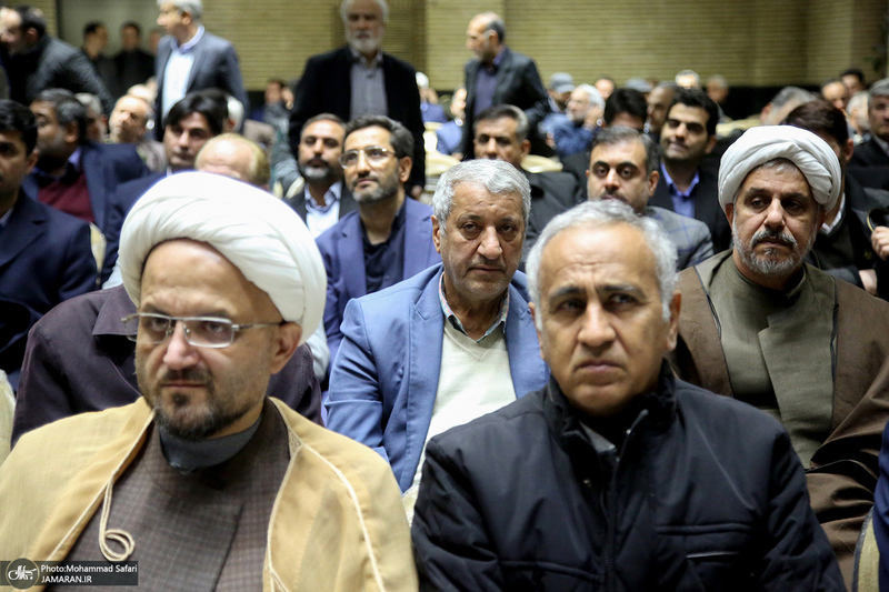 مراسم ترحیم مادر محمد شریعتمداری