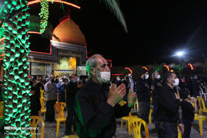 مراسم عزاداری شب چهارم محرم در بندرگز