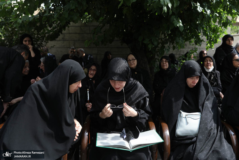 مراسم تشییع مرحوم ابوالقاسم قاسم‌زاده-2