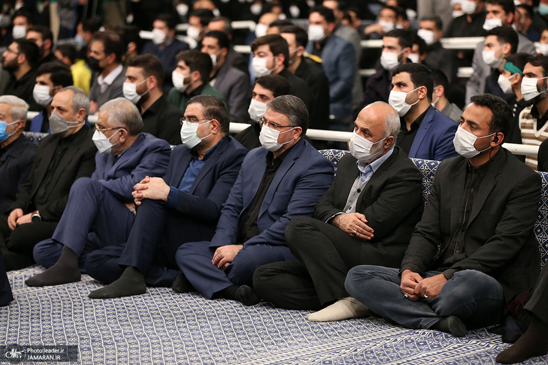 دومین شب مراسم عزاداری حضرت فاطمه‌زهرا (س) در حسینیه امام خمینی