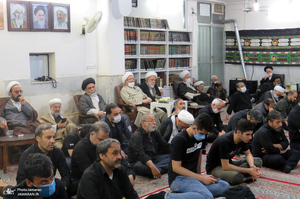 مراسم احیای شب بیست و یکم ماه رمضان دفتر آیت الله العظمی صانعی (ره)