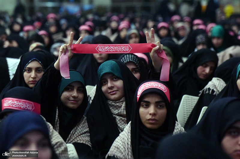 گردهمایی دانشجویان و طلاب بسیجی در حرم مطهر امام خمینی (س)