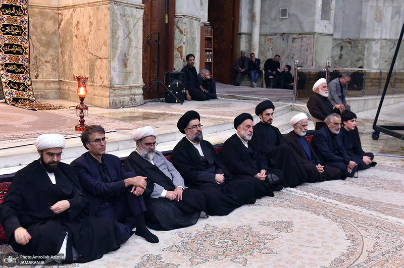 چهارمین شب عزاداری حضرت اباعبدالله الحسین (ع) در حرم امام خمینی