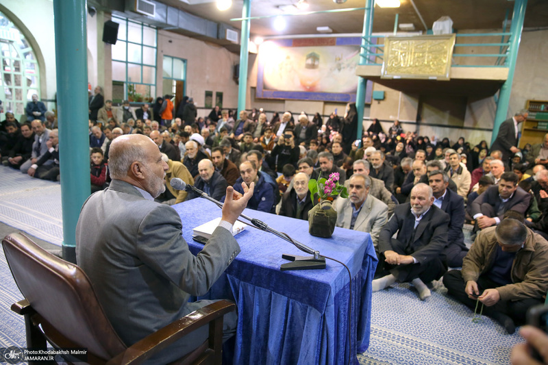 مراسم سی و چهارمین سالگرد گردان علی اکبر در حسینیه جماران