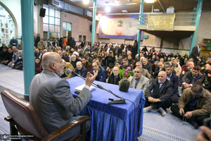 مراسم سی و چهارمین سالگرد گردان علی اکبر در حسینیه جماران