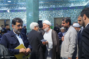 دومین روز سفر محمدرضا عارف به قم