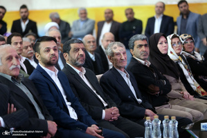 حضور سید حسن خمینی در آیین نامگذاری مجموعه ورزشی استاد کهندل