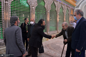 تجدید میثاق جمعی از مدیران حوزه هنری با آرمان امام خمینی (س)