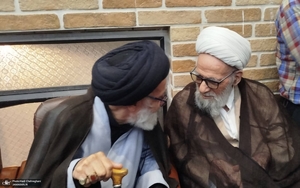 مراسم وداع با آیت الله العظمی شبیری زنجانی (ره)