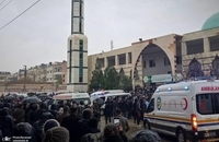 تشییع شهدای حمله تروریستی در مسجد جامع امام علی(ع) سوریه (6)