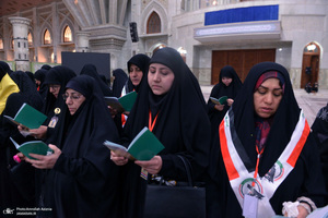 تجدید میثاق خانواده شهدای رسانه محمور مقاومت با آرمان های حضرت امام