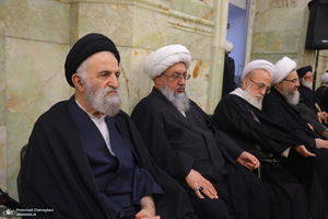 مراسم چهلمین روز ارتحال آیت الله العظمی شبیری زنجانی (ره)