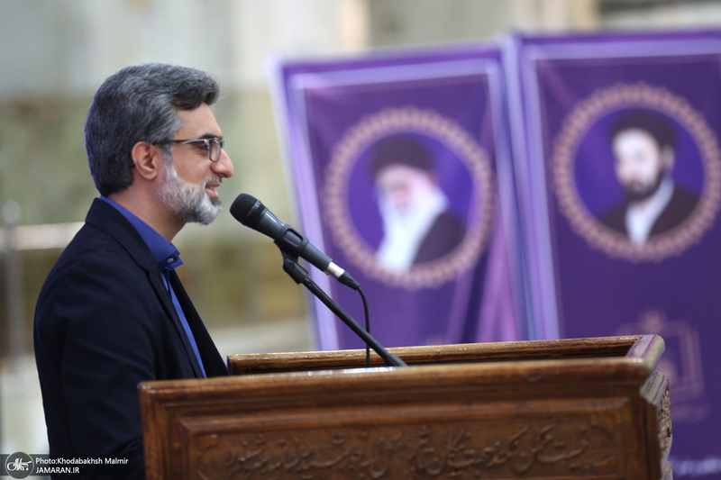 دیدار سرپرست و کارکنان موسسه تنظیم و نشر آثار امام خمینی(س) با سید حسن خمینی