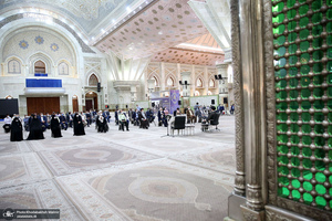 تجدید میثاق رئیس و اعضای دوره جدید شورای اسلامی شهر تهران با آرمان های امام خمینی(س)