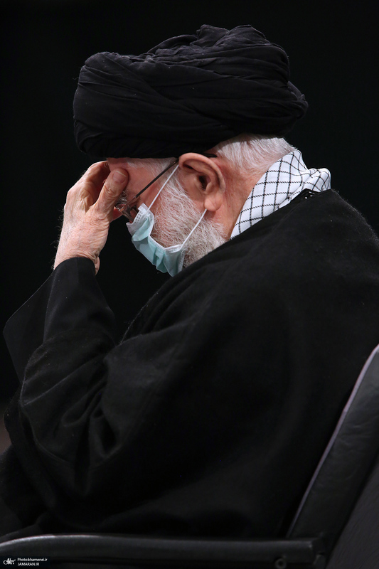 عزاداری شام شهادت حضرت زهرا (س) در حسینیه امام خمینی
