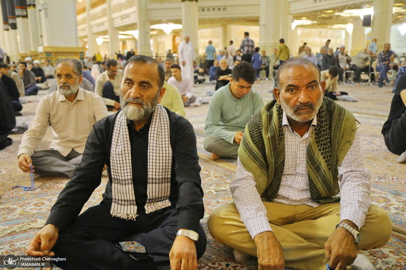 مراسم بزرگداشت امام راحل و قیام خونین 15خرداد در حرم حضرت معصومه (س)‎‎