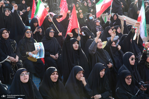 مراسم وداع با رهبر شهید انقلاب در مصلی تهران- 9