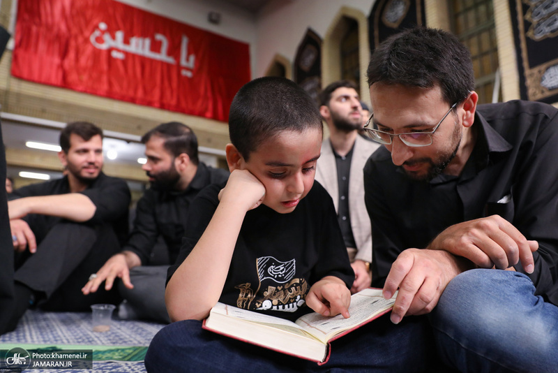 آخرین شب مراسم عزاداری حضرت اباعبدالله الحسین (ع) در حسینیه امام خمینی