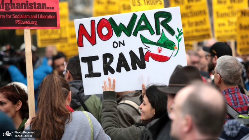 تظاهرات در محکومیت ترور حاج قاسم سلیمانی در شهرهای مختلف آمریکا