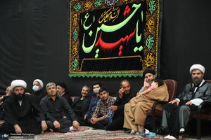 مراسم عزاداری ماه محرم در بیت مرحوم آیت الله العظمی هاشمی شاهرودی‎‎