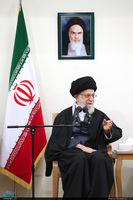 دیدار اعضای ستاد مرکزی کنگره چهارده هزار شهید جامعه‌ کارگری کشور با رهبر معظم انقلاب