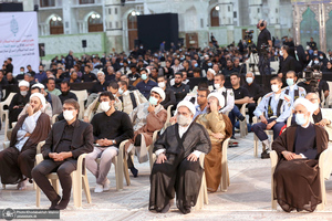 مراسم عزاداری شب تاسوعای حسینی (ع) در حرم امام خمینی