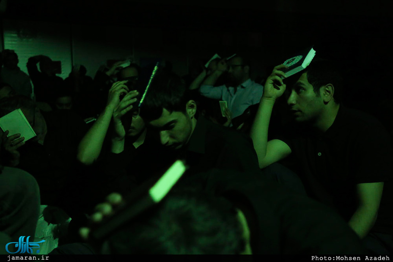 مراسم احیای شب بیست و یکم ماه مبارک رمضان در محضر استاد امجد