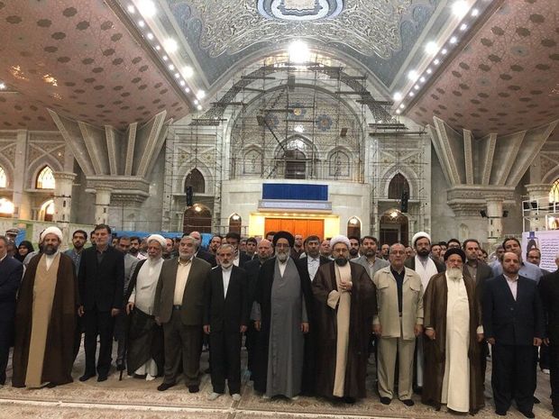 اعضای شورای هماهنگی تبلیغات اسلامی با آرمان‌های امام راحل تجدید میثاق کردند