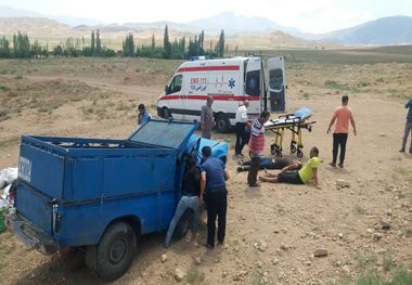 تصادف در همدان ۲ کشته بر جا گذاشت