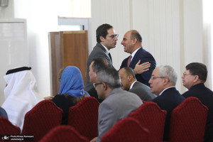 نشست وزیر امور خارجه با سفرا و کارداران و روسای نمایندگی های خارجی و بین‌المللی مقیم تهران