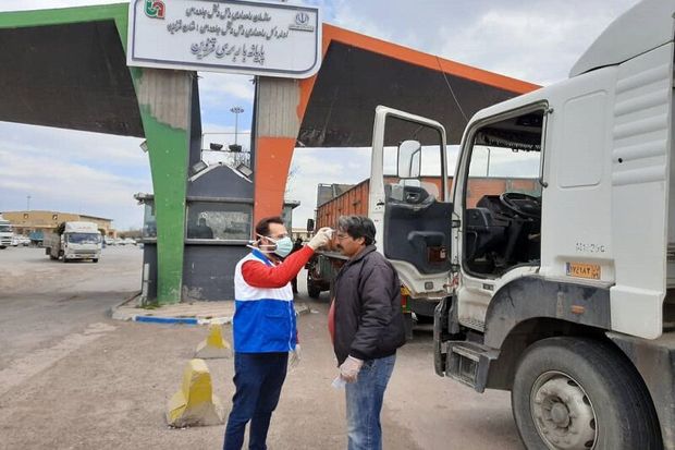 پایانه‌های حمل کالا و مسافر قزوین روزانه ضدعفونی می‌شود