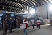 ارسال ۳۰۰ بسته موادغذایی برای سیل‌زدگان گلستان
