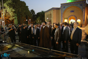 حضور سید حسن خمینی در جشنواره مهارت های تشکیلاتی دانش آموزان 