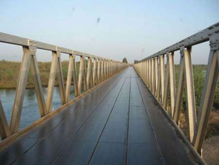 پل ناجیان در غرب کرخه بر روی خودروها بسته شد