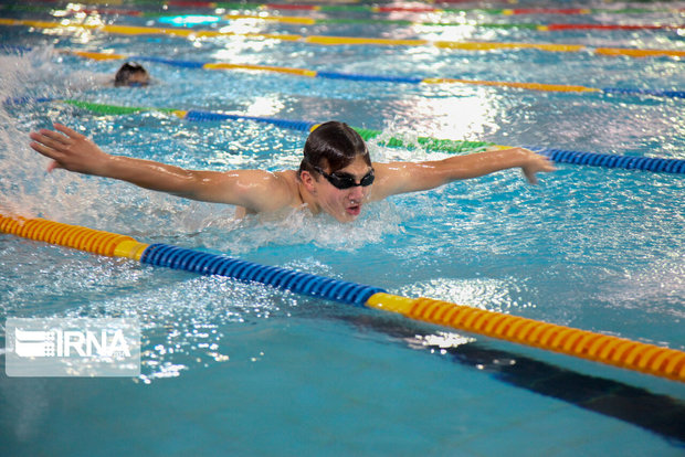 شناگر مهابادی به عنوان استعداد برتر شنای کشور انتخاب شد