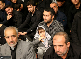 دومین شب مراسم عزاداری حضرت فاطمه‌زهرا (س) در حسینیه امام خمینی