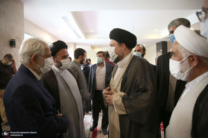 تجدید میثاق رئیس و اعضای دوره جدید شورای اسلامی شهر تهران با آرمان های امام خمینی(س)