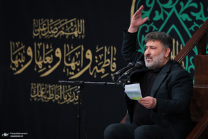 اولین شب مراسم عزاداری ایام شهادت حضرت زهرا (س) در حسینیه امام خمینی(ره)