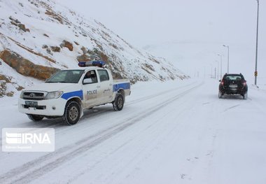 کولاک برف محور بجنورد - اسفراین را بست