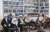 رحلت حضرت رسول اکرم(ص) و شهادت حضرت امام حسن مجتبی(ع) در دفتر مرحوم آیت‌الله العظمی یوسف صانعی(ره)