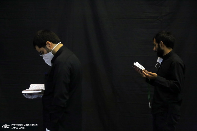 مراسم احیا شب بیست و سوم ماه مباررک رمضان در مصلای قدس قم