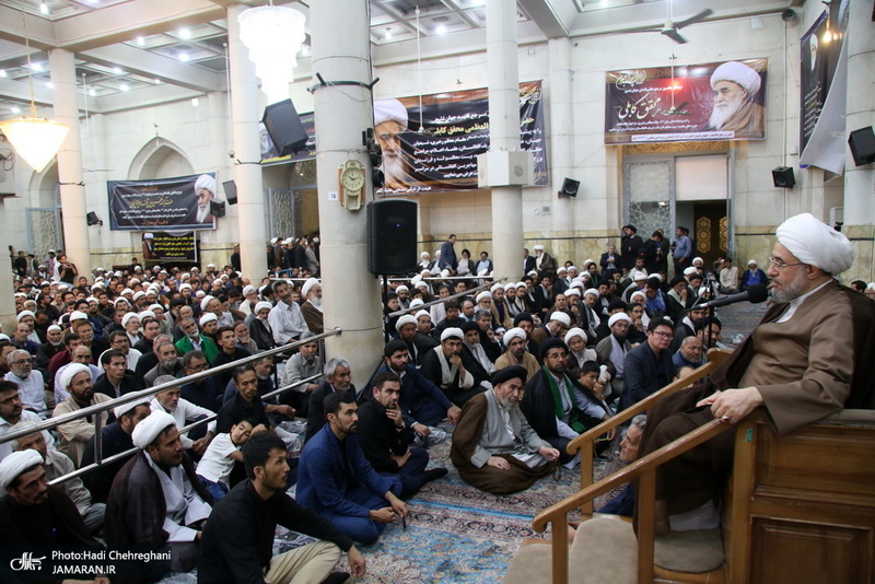 مراسم بزرگداشت آیت الله العظمی محقق کابلی در مسجد اعظم قم