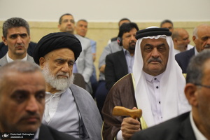 مراسم افتتاح حسینیه آیت الله العظمی بروجردی (ره) در شهر سامرا