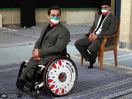 دیدار قهرمانان المپیک و پارالمپیک با رهبر معظم انقلاب