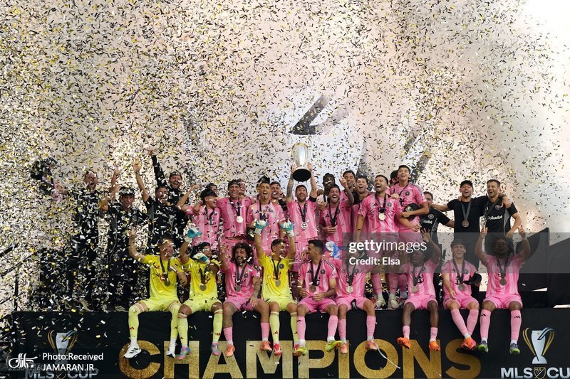 قهرمانی اینترمیامی در MLS/سنگ تمام مسی برای خداحافظی دوستان+ گزارش تصویری