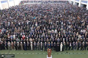 اقامه نماز عید سعید فطر به امامت رهبر معظم انقلاب