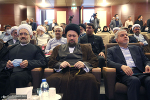 دیدار رئیس و کارکنان موسسه‎ تنظیم و نشر آثار امام خمینی با سید حسن خمینی