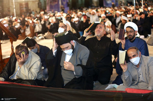 مراسم احیای شب بیست و یکم ماه رمضان در حرم مطهر امام خمینی (س)