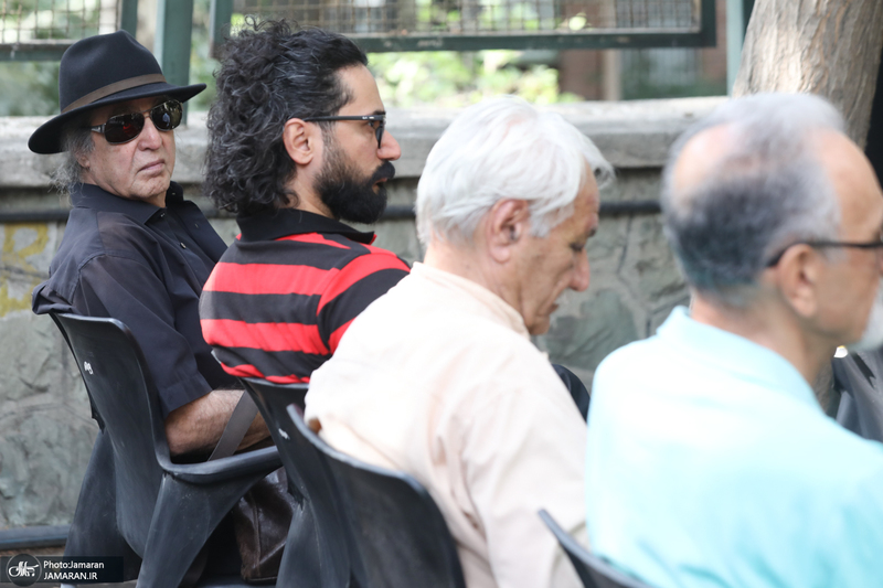 مراسم تشییع پیکر جواد مجابی